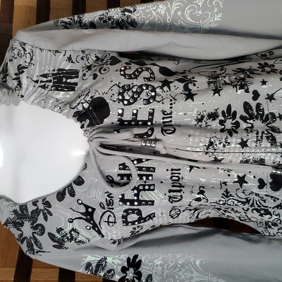 Disney Princess Bling zip up hoodie - Picture 3 of 16